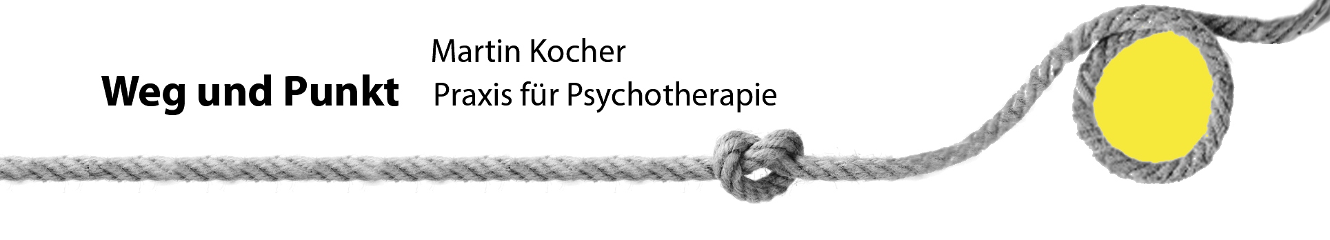 Logo wegundpunkt - Praxis für Psychotherapie M. Kocher